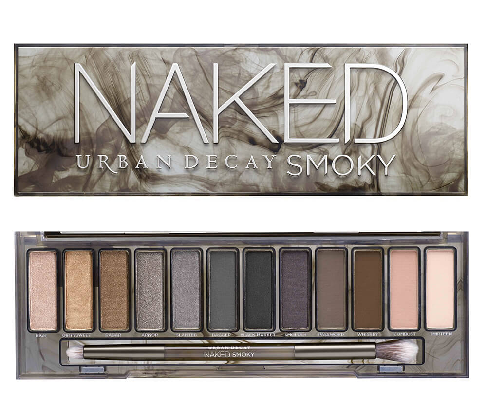 URBAN DECAY, NAKED SMOKY Eyeshadow Palette 12 Shades, NAKED SMOKY Eyeshadow Palette 12 Shades review ,naked SMOKY swatches ,naked SMOKY eyeshadow,NAKED,พาเลตต์อายแชโดว์,อายแชโดว์