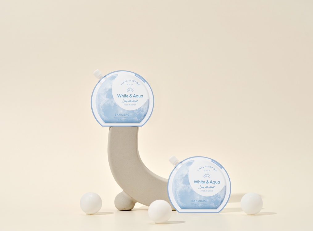 Banobagi,Banobagi Final Sleeping Mask White&Aqua,White&Aqua,Final Sleeping Mask