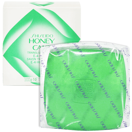 SHISEIDO HONEY CAKE Translucent Soap E-4 (Refill) 100g สบู่น้ำผึ้งสำหรับผิวหน้าและผิวกาย ใช้ทำความสะอาดได้อย่างหมดจดอย่างอ่อนโยน