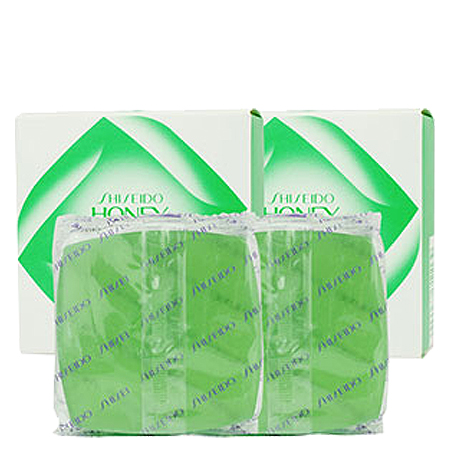 SHISEIDO ซื้อ 1 ฟรี 1 HONEY CAKE Translucent Soap E-4 (Refill) 100 g สบู่น้ำผึ้งสำหรับผิวหน้าและผิวกาย ใช้ทำความสะอาดได้อย่างหมดจดอย่างอ่อนโยน